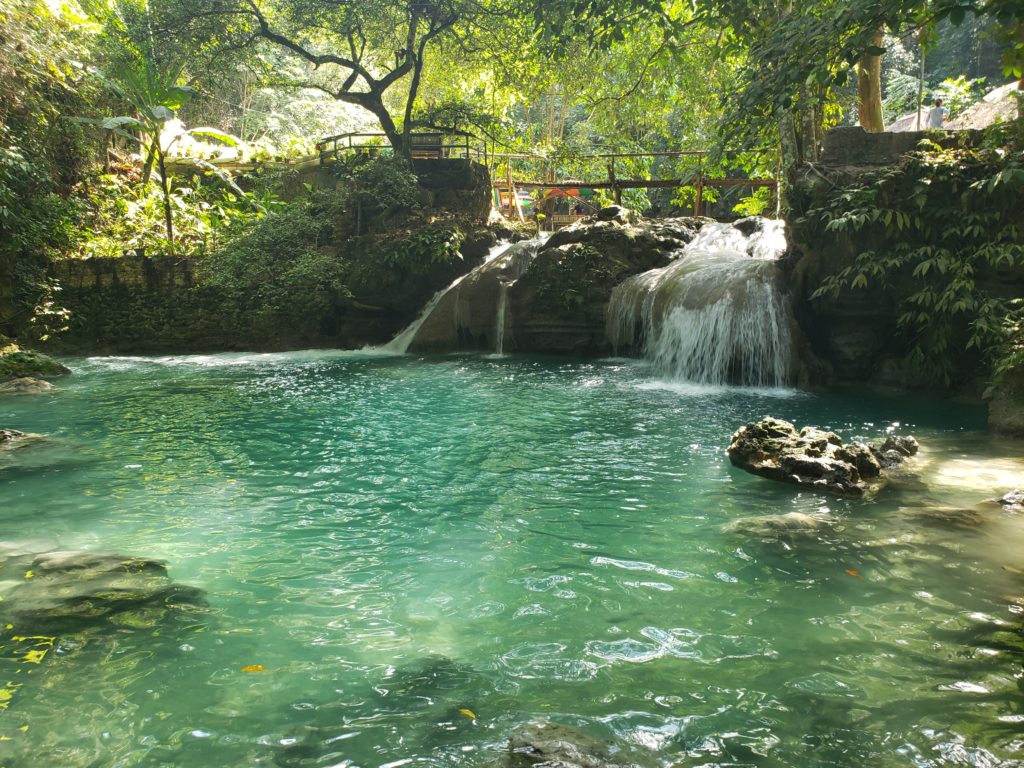 Outras cachoeiras de Kawasan Falls - Roteiro nas Filipinas