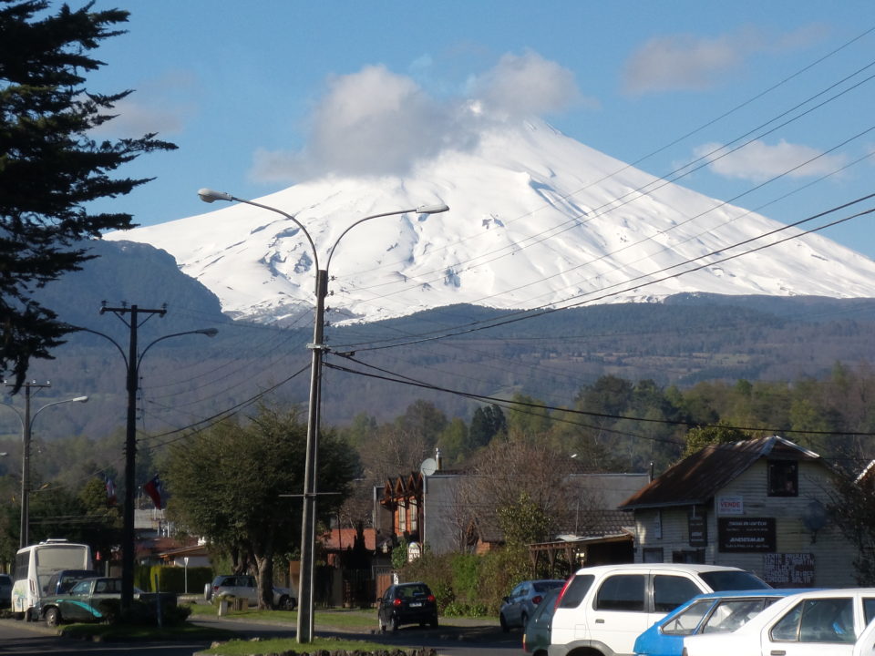 Vulcão Villarica em Pucón