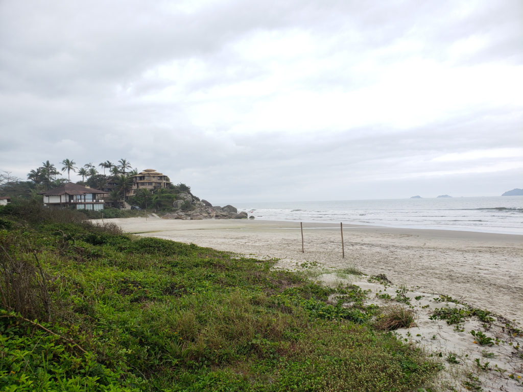 Praia de Ubatuba em São Francisco do Sul